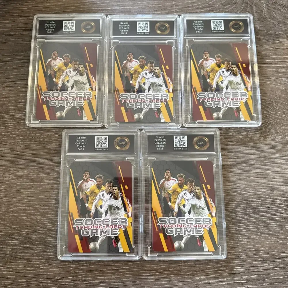 Graded 10 - Ronaldo Nazario, Ricardo Kaka, Oliver Kahn, Mbappe & Neymar Jr.
